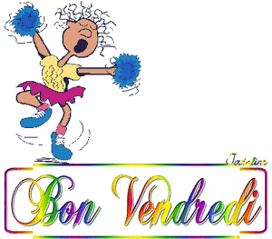Gif animé Bon vendredi majorette